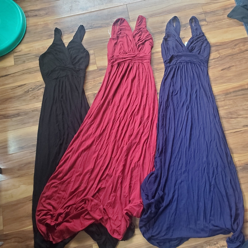 Coco size small maternity maxi dress bundle